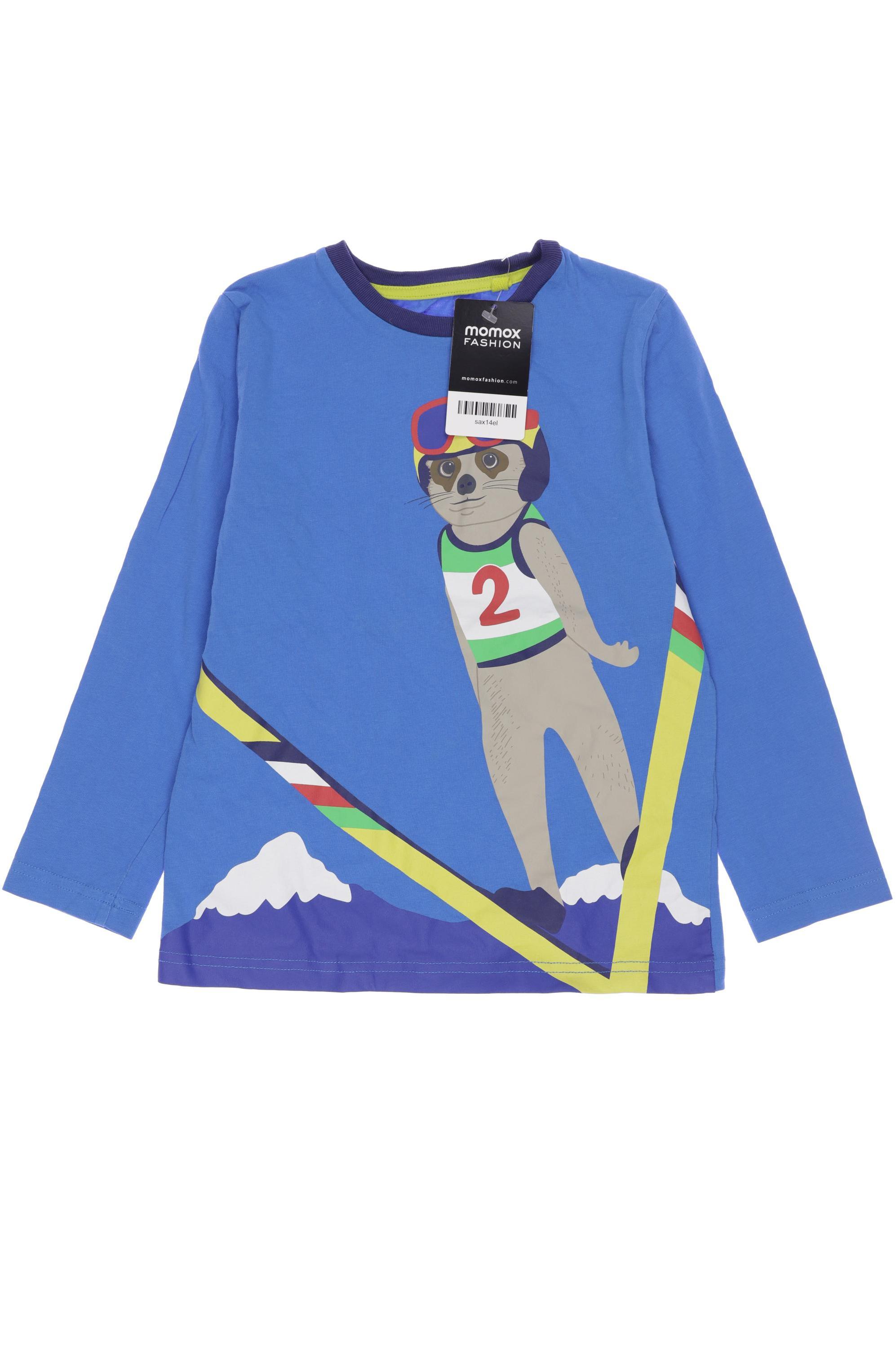 

Mini Boden Herren Langarmshirt, blau, Gr. 122