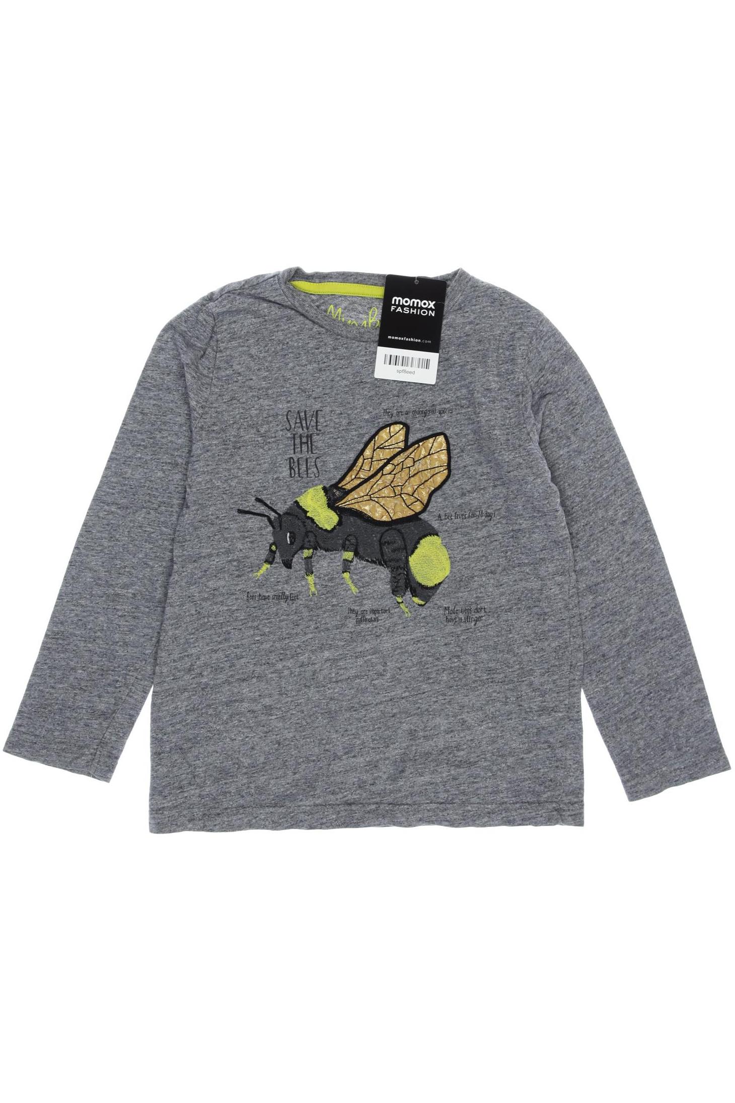 

Mini Boden Herren Langarmshirt, grau, Gr. 122
