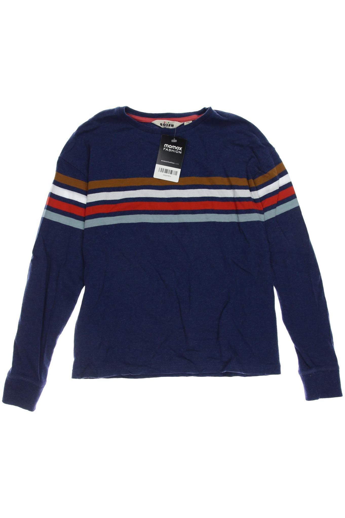 

Mini Boden Herren Langarmshirt, marineblau, Gr. 140