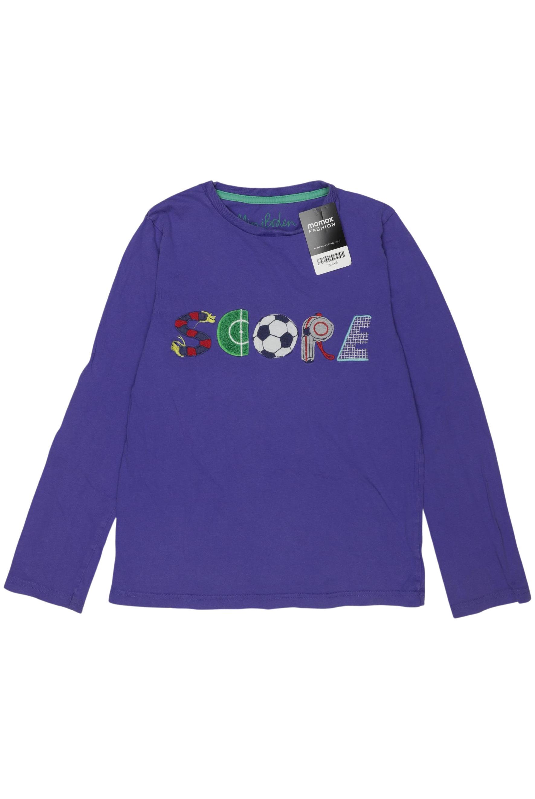 

Mini Boden Jungen Langarmshirt, flieder, Gr. 152