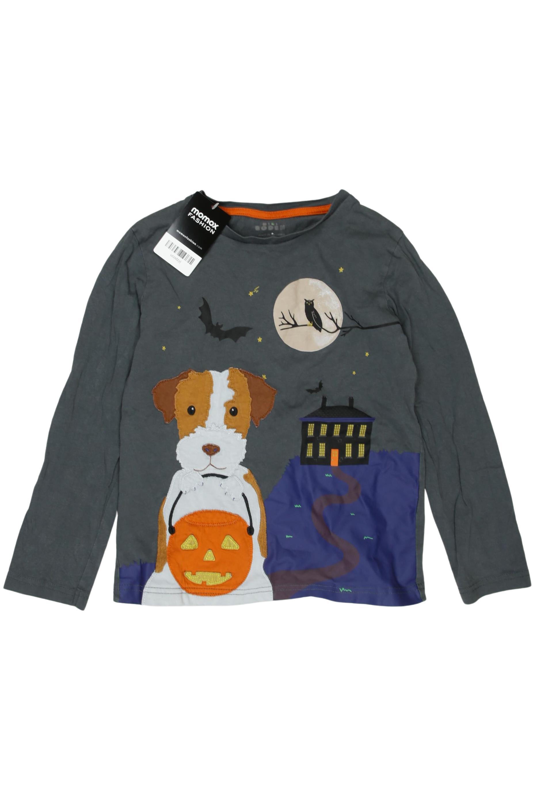 

Mini Boden Herren Langarmshirt, grau, Gr. 134