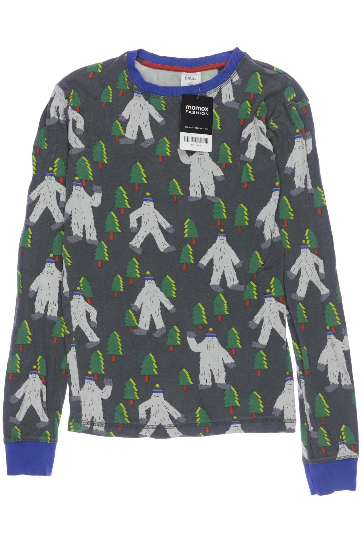 

Mini Boden Herren Langarmshirt, grau, Gr. 164