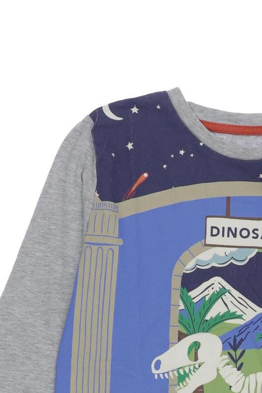 Thumbnail - Mini Boden Jungen Langarmshirt, grau, Gr. 122