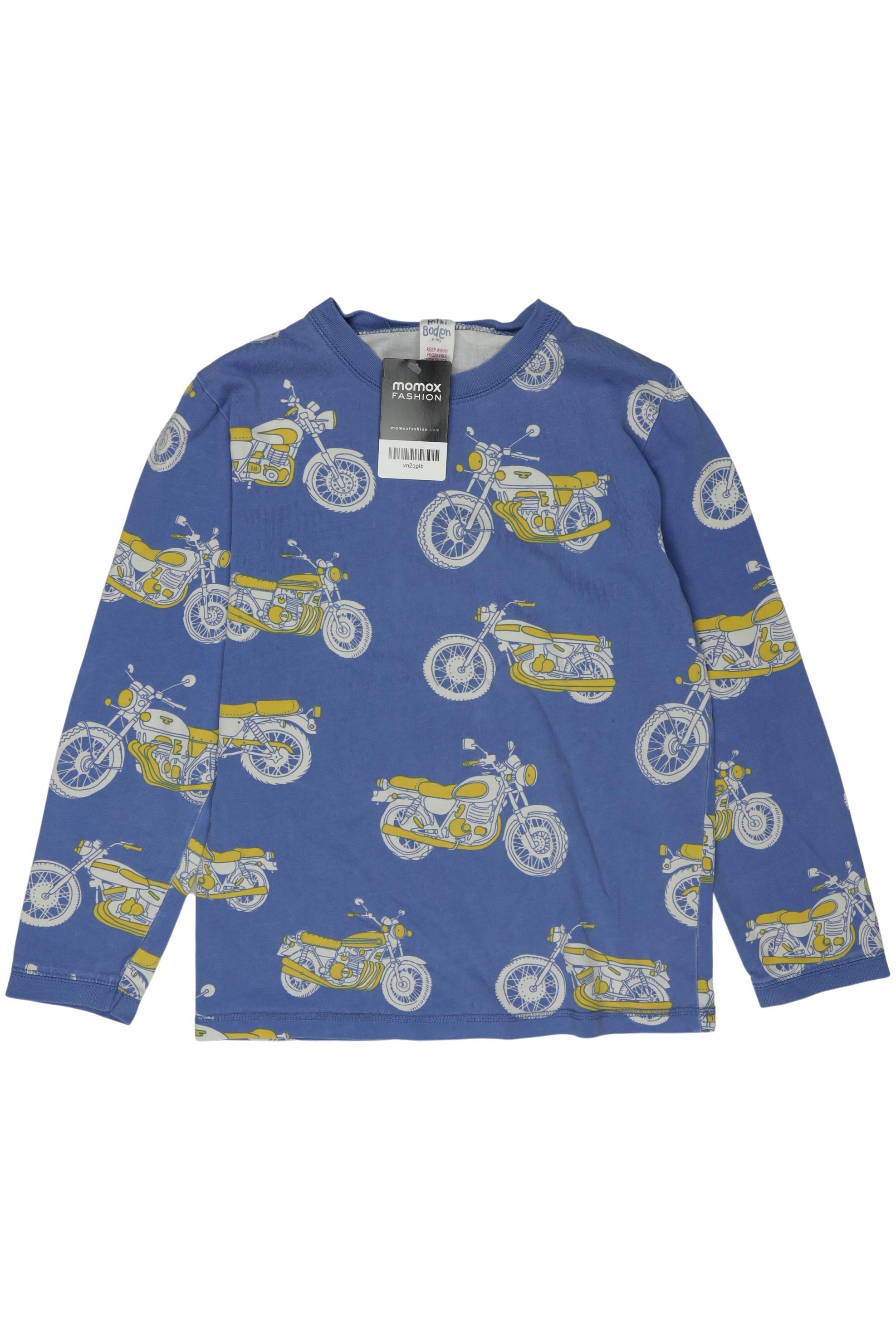 

Mini Boden Jungen Langarmshirt, blau, Gr. 140