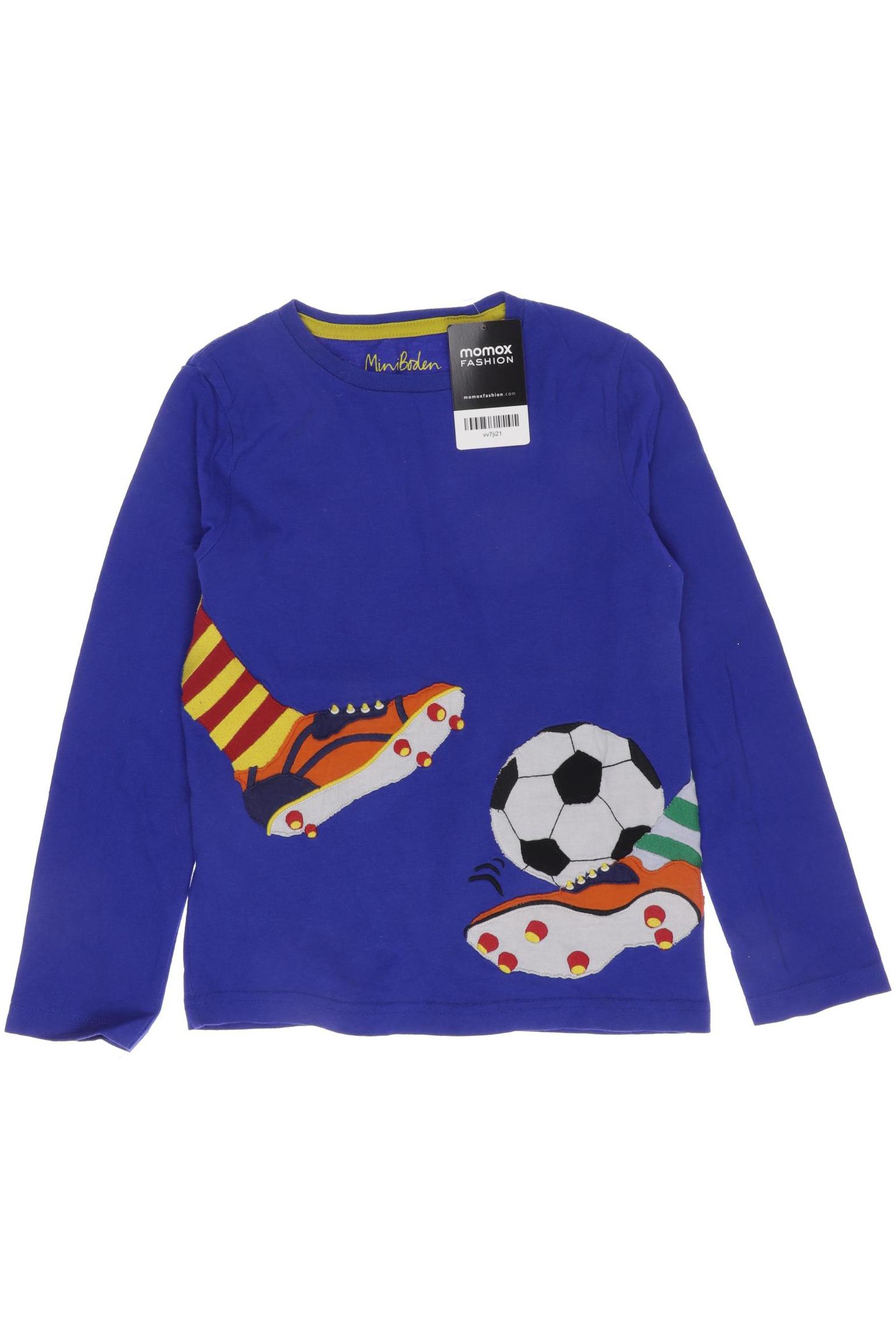 

Mini Boden Herren Langarmshirt, marineblau, Gr. 128