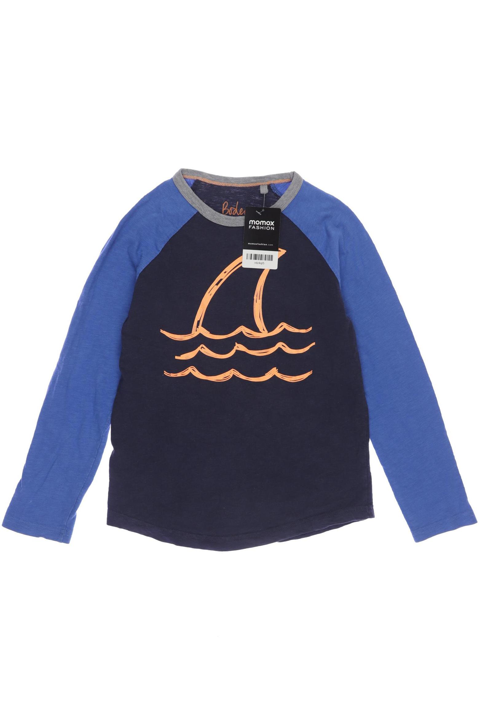 

Mini Boden Herren Langarmshirt, marineblau, Gr. 128