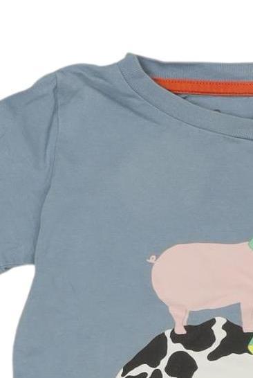 Thumbnail - Mini Boden Jungen T-Shirt, hellblau, Gr. 92