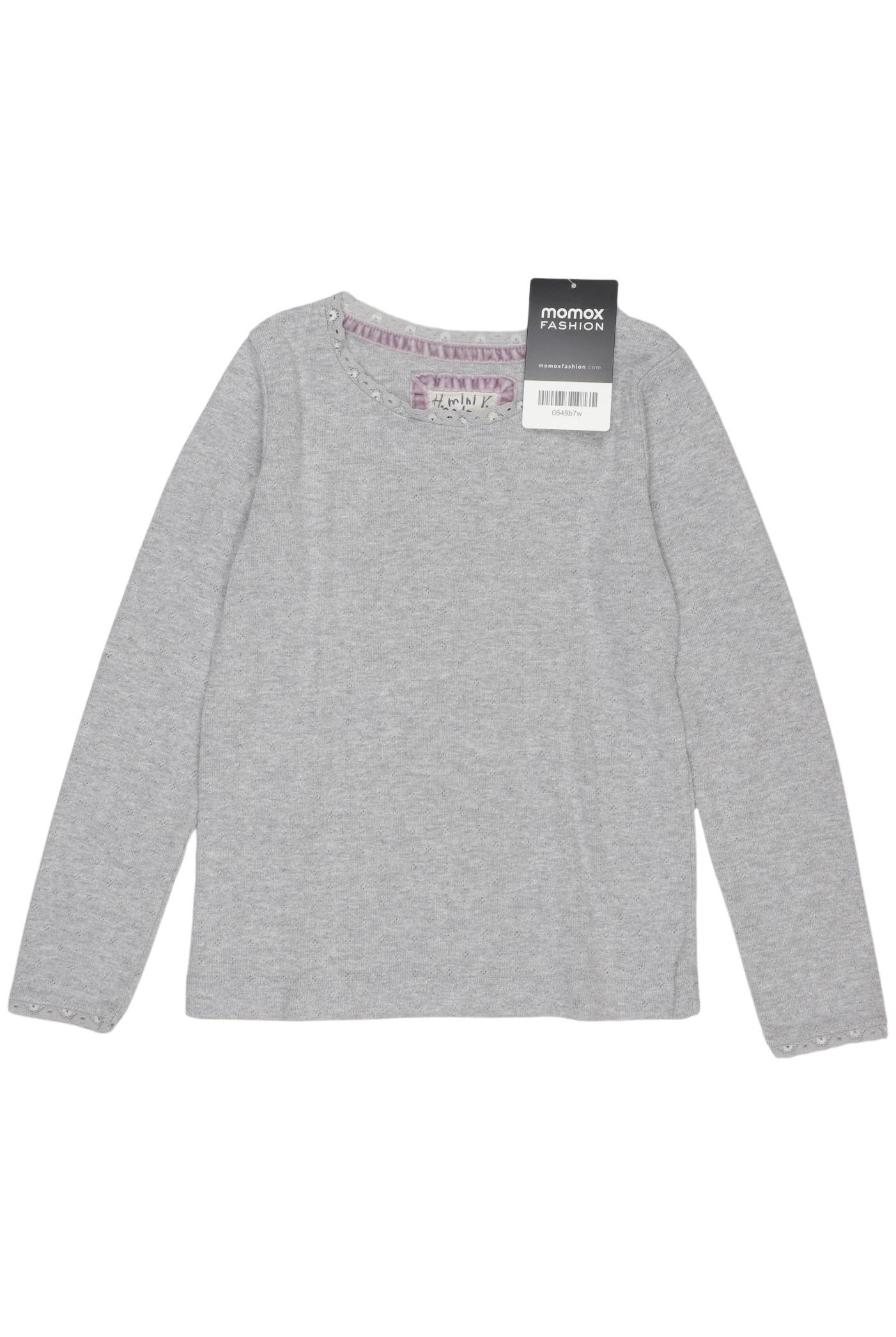 

Mini Boden Damen Langarmshirt, grau, Gr. 116