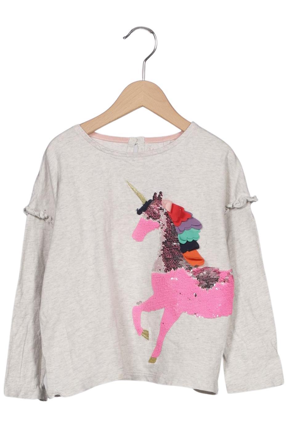 

Mini Boden Damen Langarmshirt, grau, Gr. 116