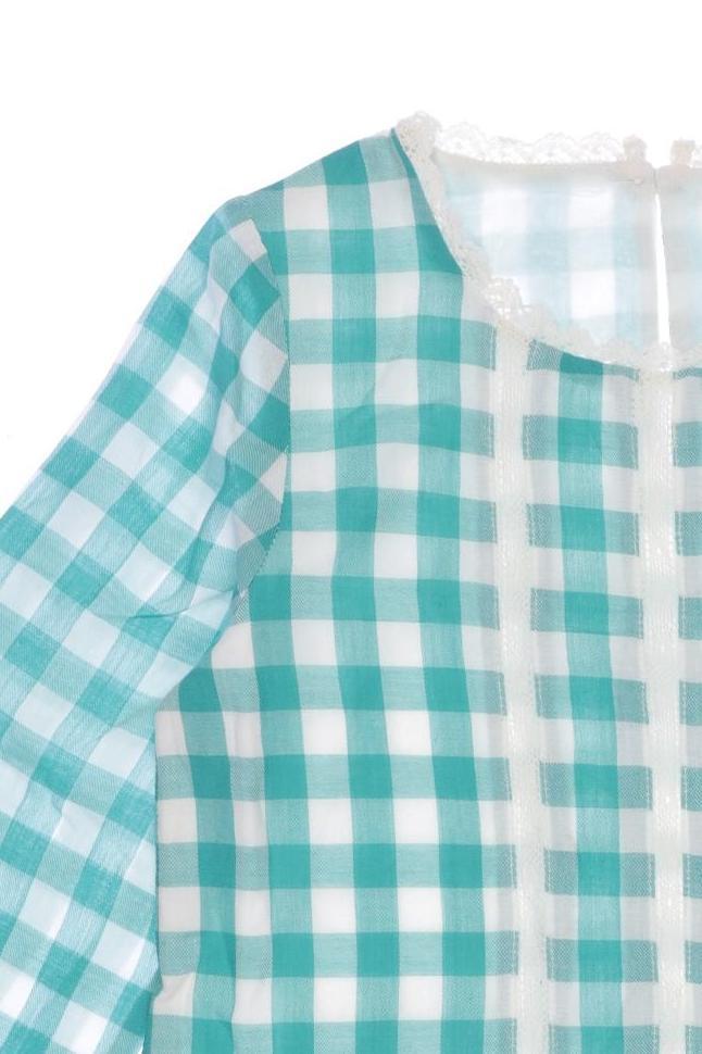 Thumbnail - Mini Boden Mädchen Kleid, türkis, Gr. 104