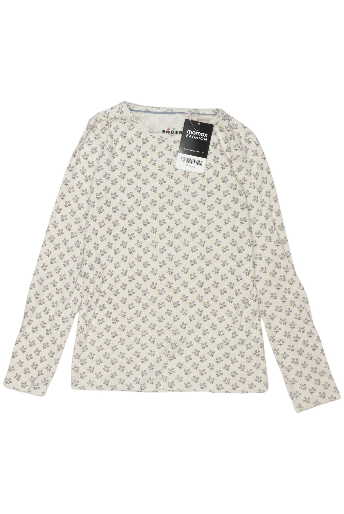 

Mini Boden Damen Langarmshirt, cremeweiß, Gr. 140