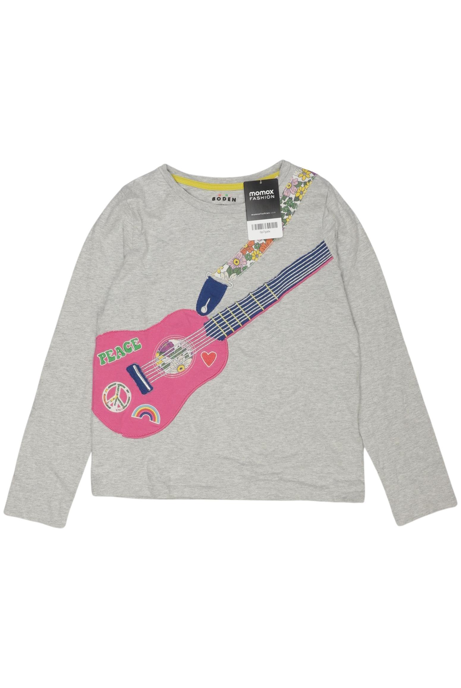 

Mini Boden Damen Langarmshirt, grau, Gr. 140