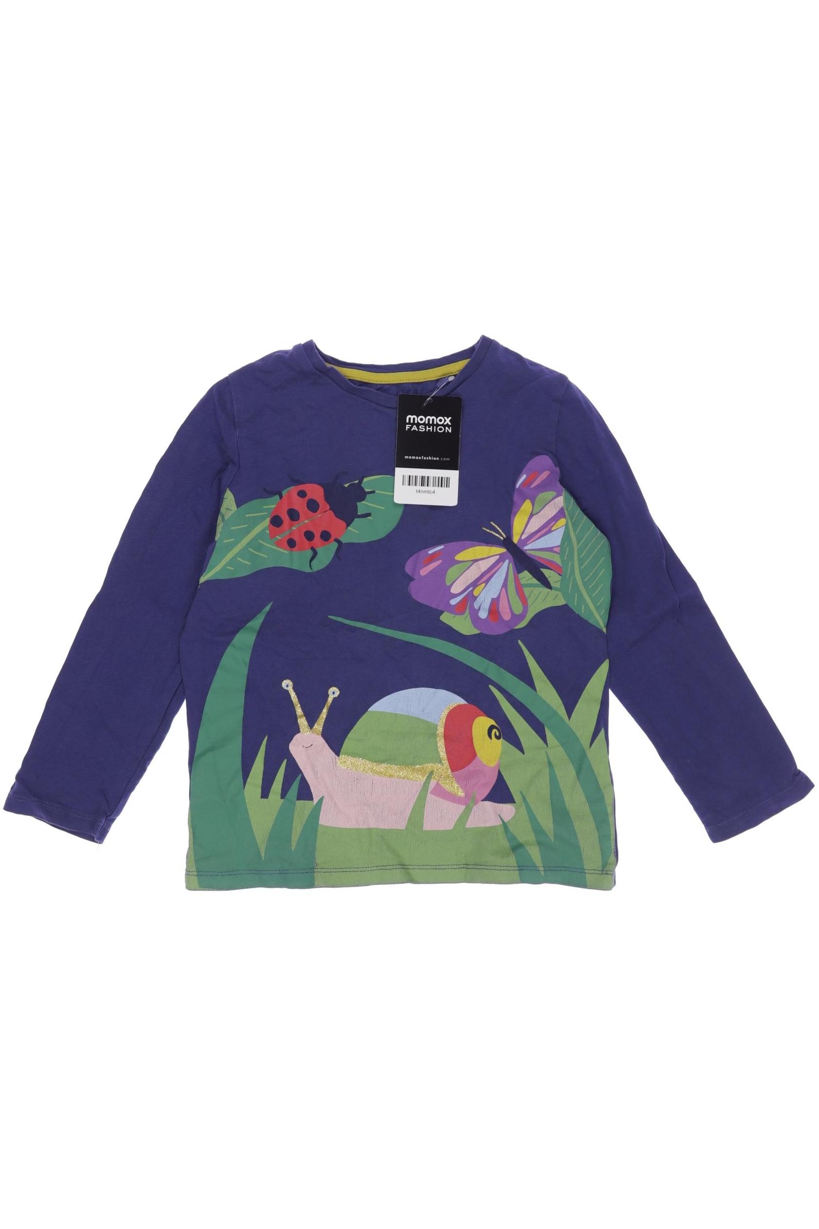 

Mini Boden Mädchen Langarmshirt, marineblau, Gr. 122