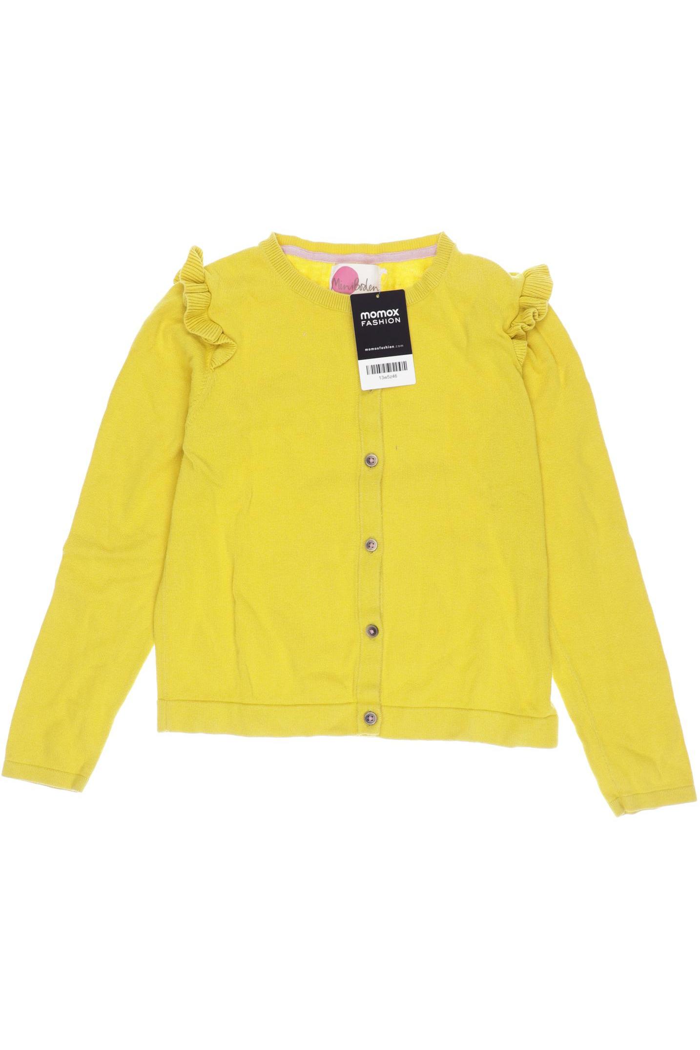 

Mini Boden Damen Strickjacke, gelb, Gr. 140