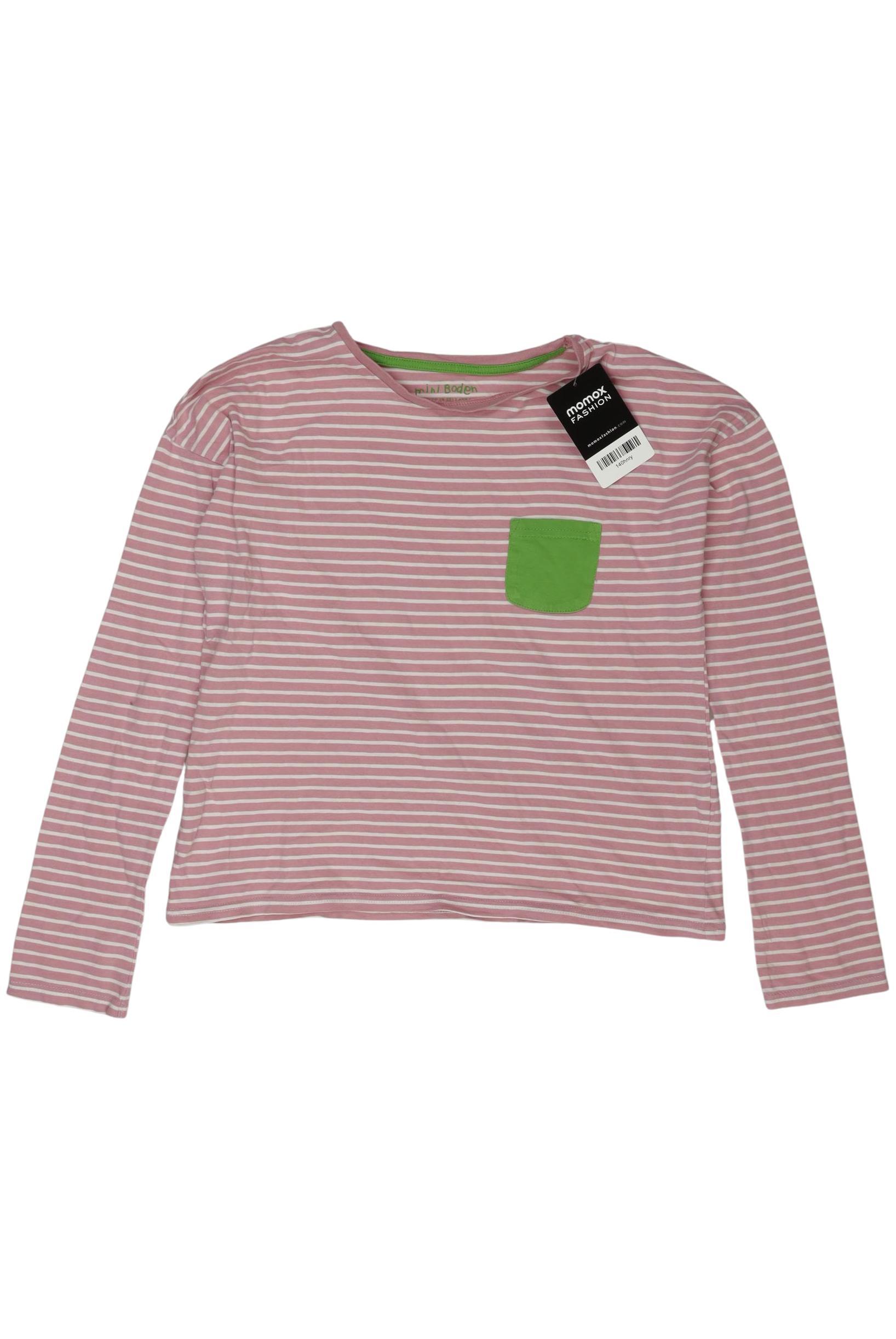 

Mini Boden Mädchen Langarmshirt, pink, Gr. 152