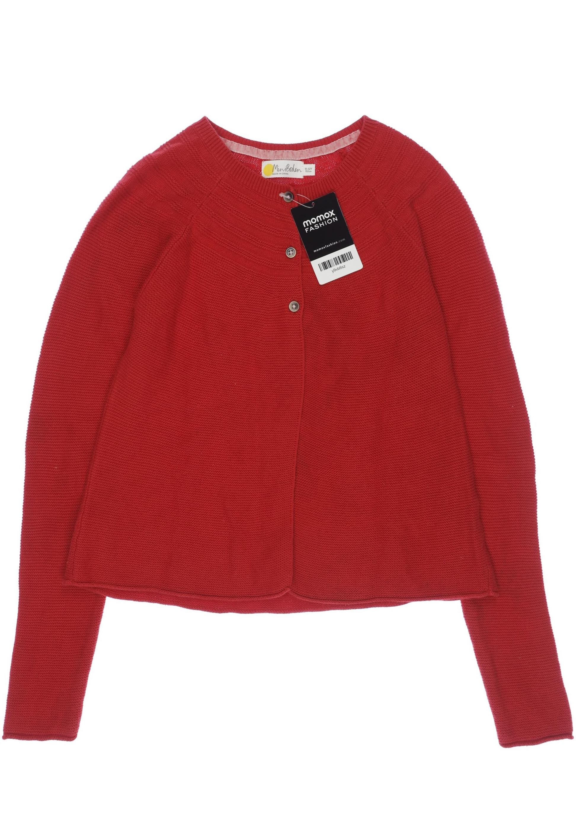 

Mini Boden Mädchen Strickjacke, rot, Gr. 152