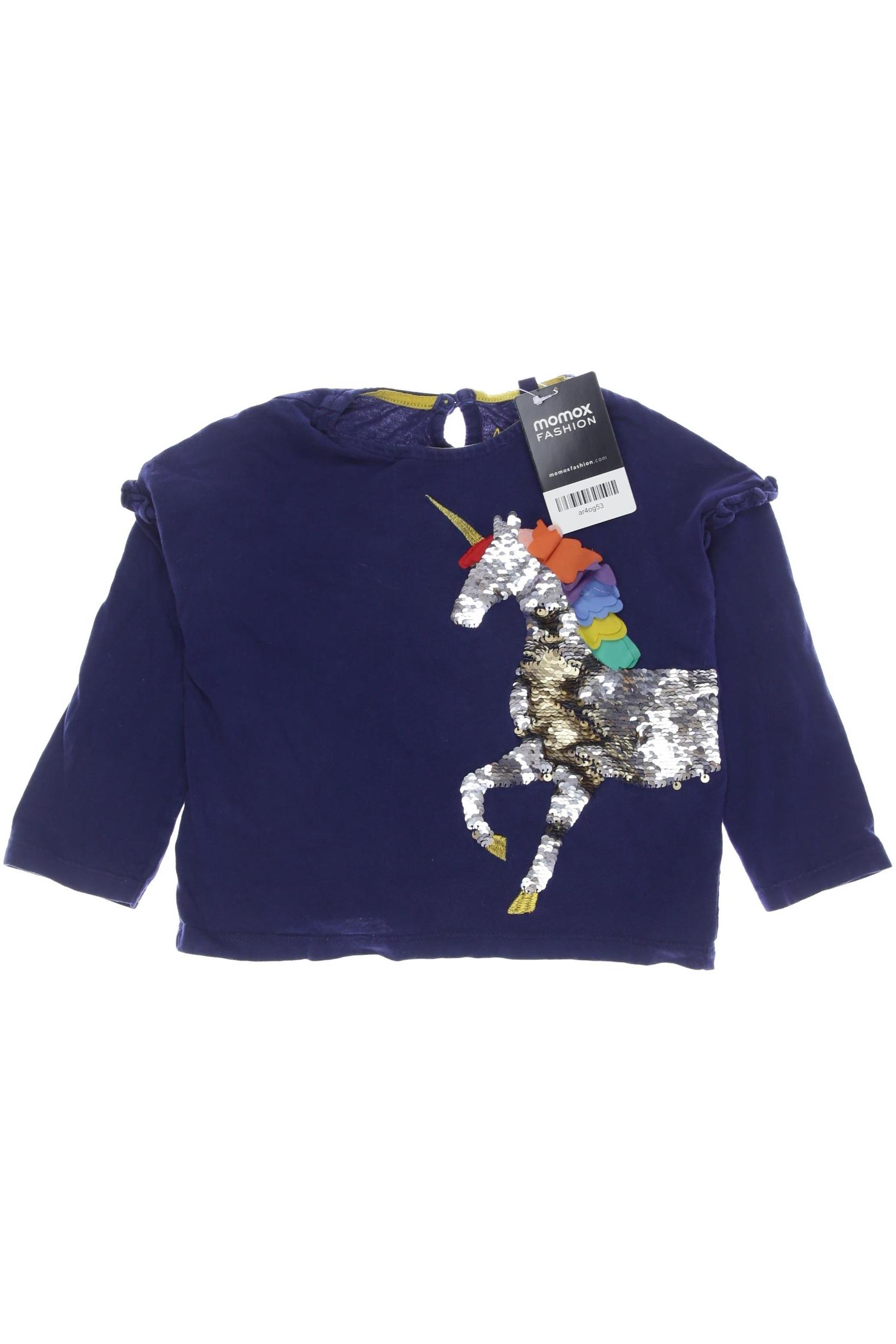 

Mini Boden Mädchen Langarmshirt, marineblau, Gr. 104