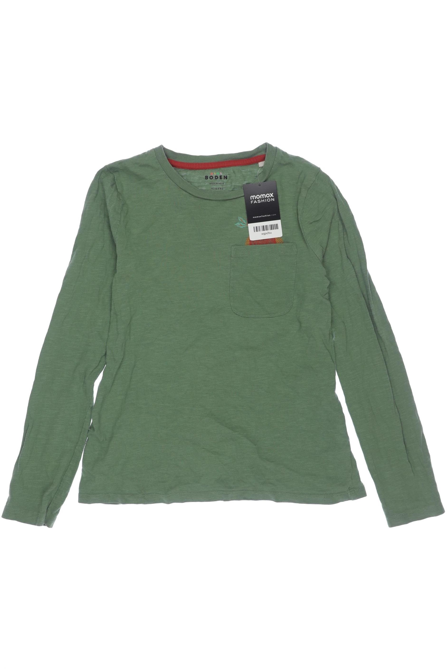 

Mini Boden Mädchen Langarmshirt, grün, Gr. 152