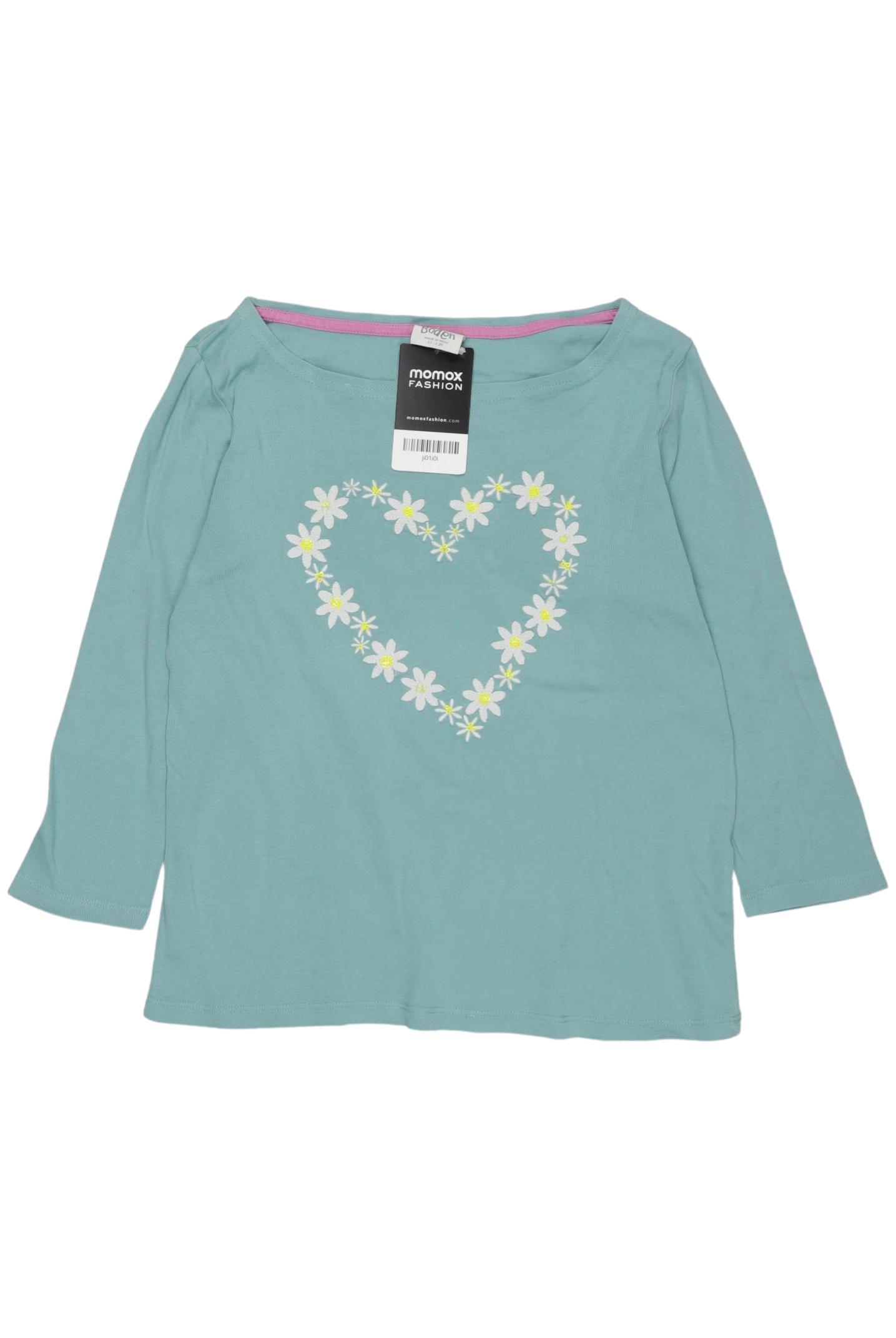 

Mini Boden Mädchen Langarmshirt, türkis, Gr. 152