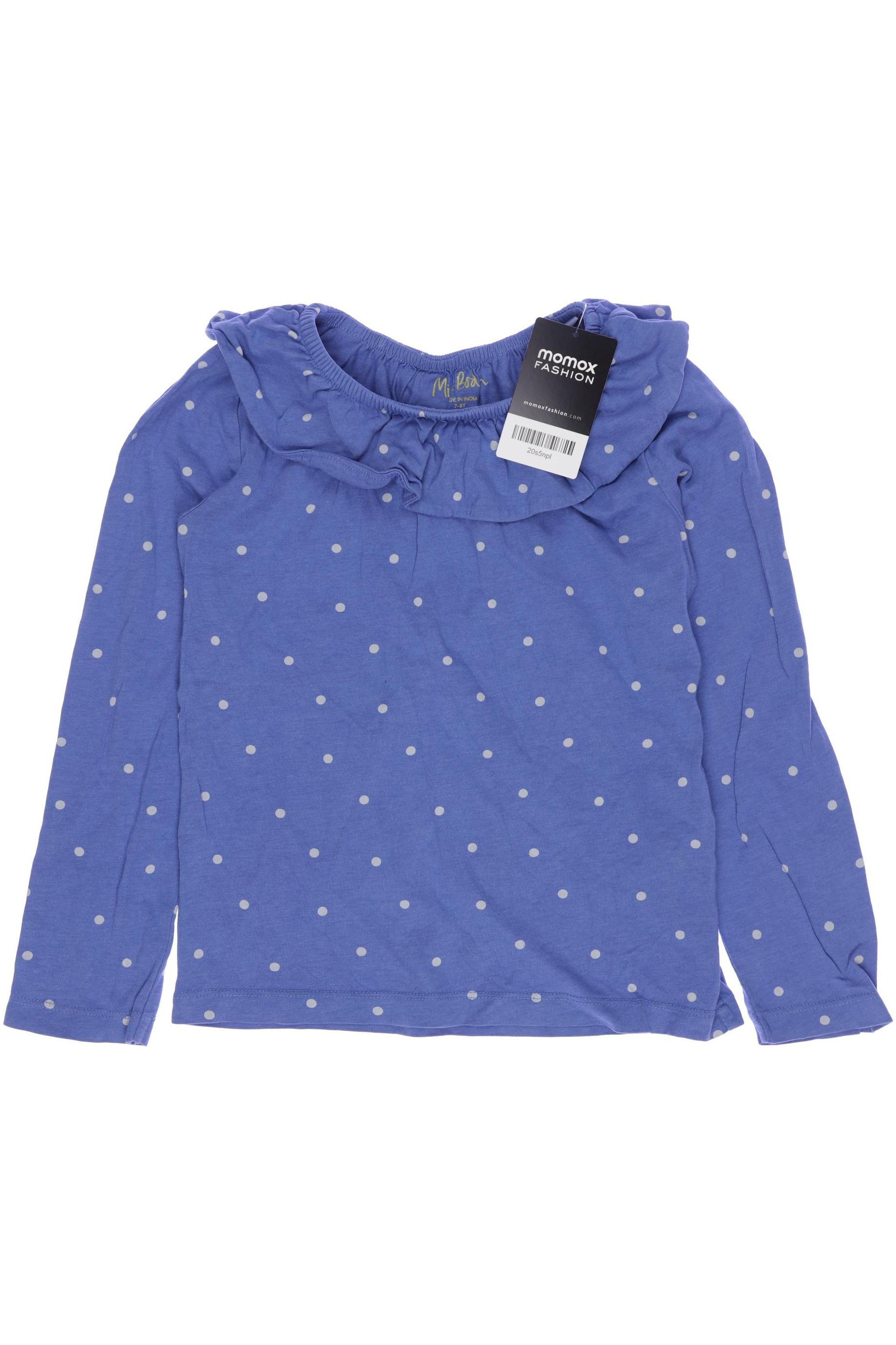 

Mini Boden Damen Langarmshirt, blau, Gr. 128