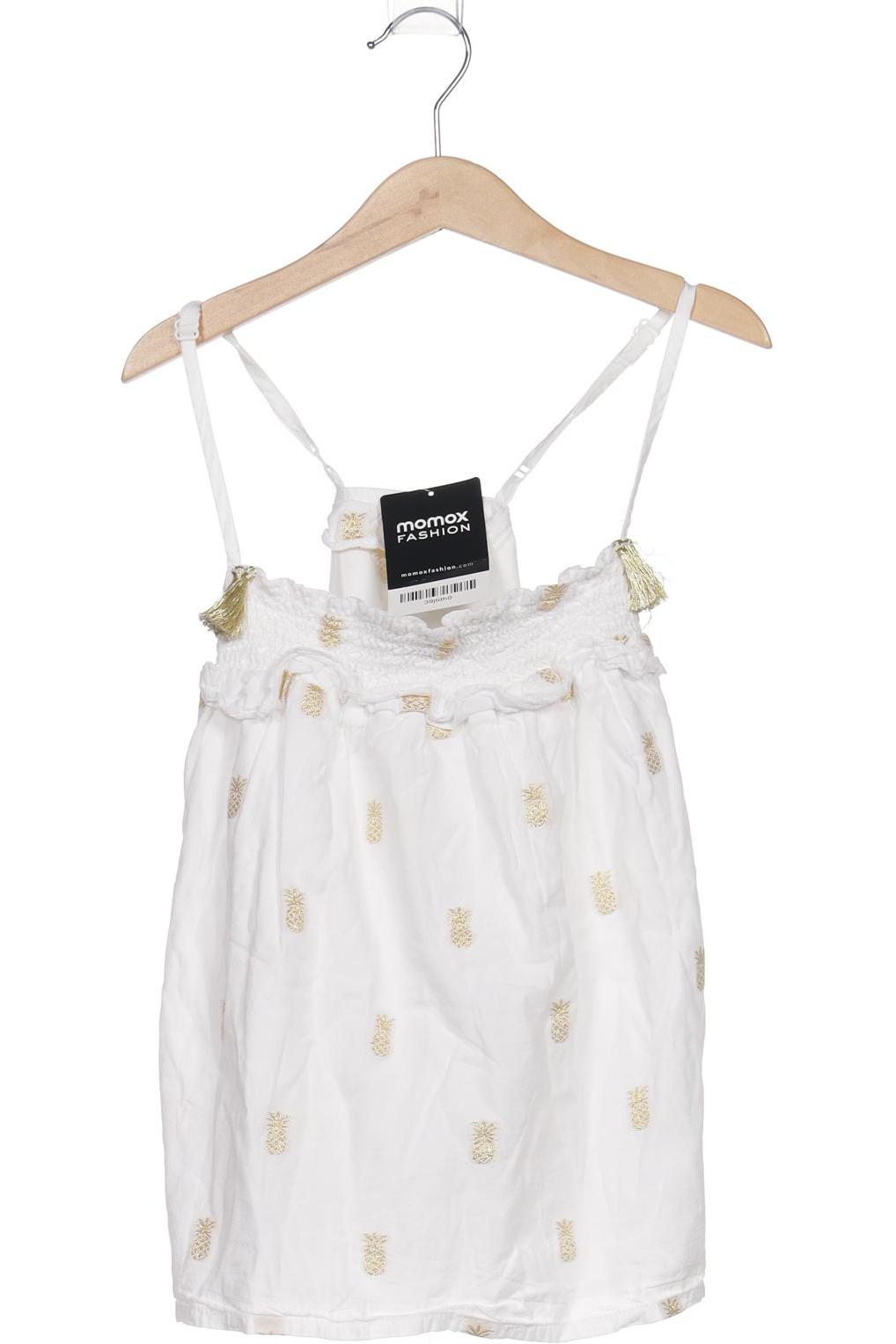 

Mini Boden Damen Bluse, weiß, Gr. 128