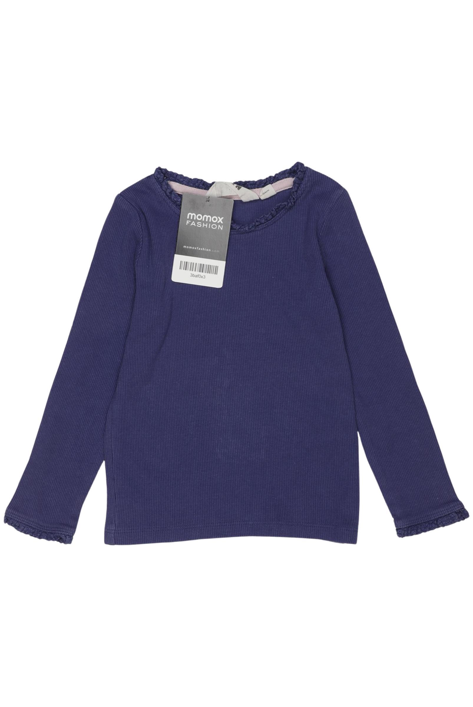 

Mini Boden Mädchen Langarmshirt, marineblau, Gr. 104