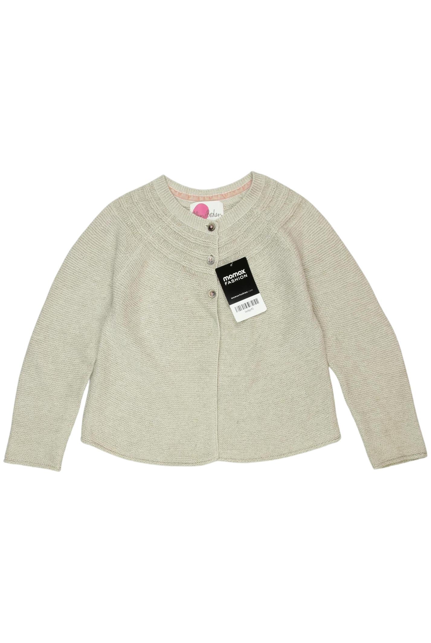 

Mini Boden Damen Strickjacke, beige, Gr. 122