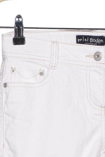 Thumbnail - Mini Boden Mädchen Shorts, weiß, Gr. 164