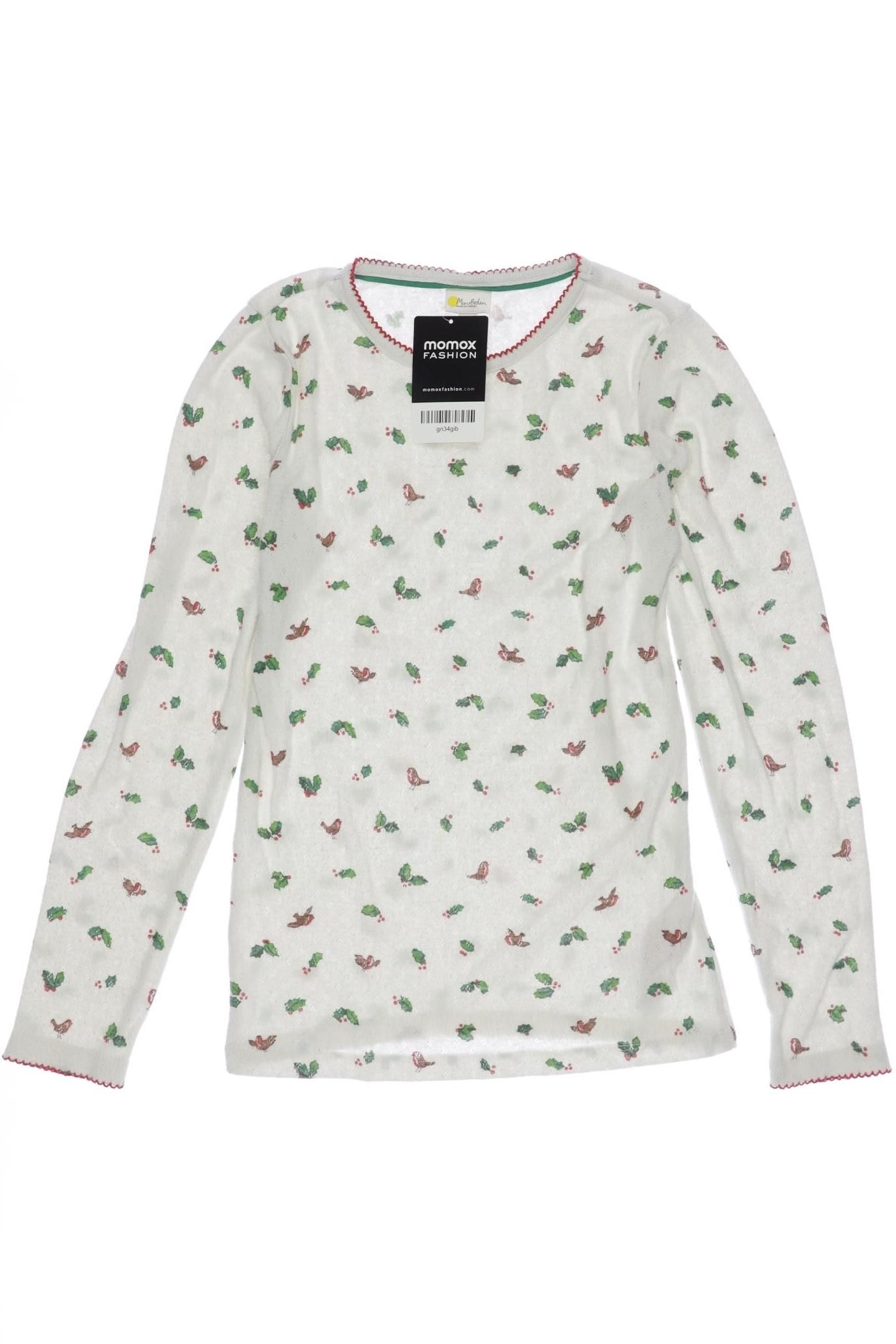 

Mini Boden Damen Langarmshirt, weiß, Gr. 152