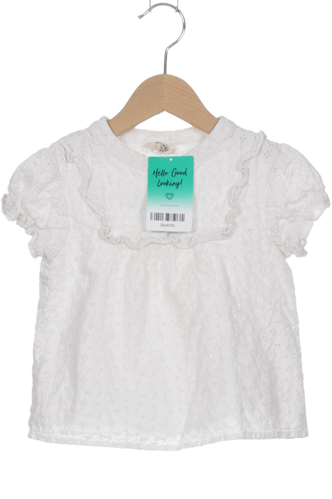 

Mini Boden Mädchen Bluse, weiß, Gr. 92