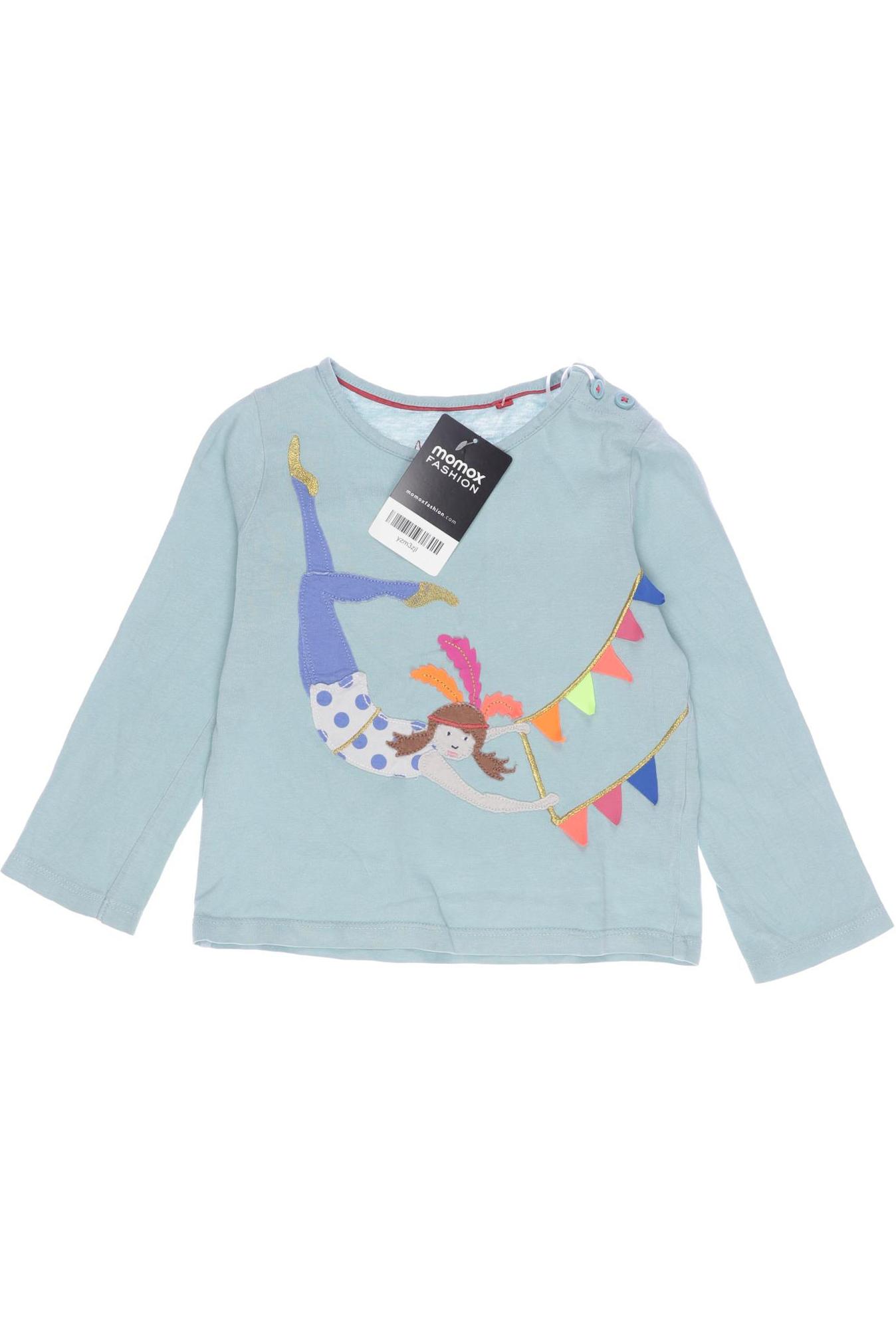 

Mini Boden Damen Langarmshirt, hellblau, Gr. 98