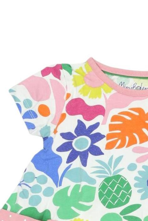 Thumbnail - Mini Boden Mädchen Kleid, mehrfarbig, Gr. 110