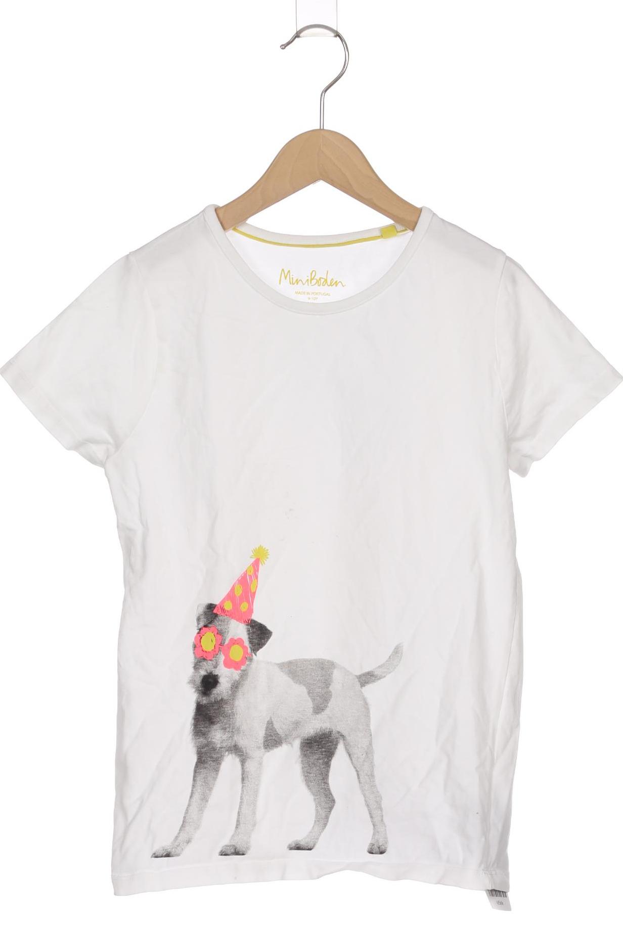 

Mini Boden Damen T-Shirt, weiß, Gr. 140