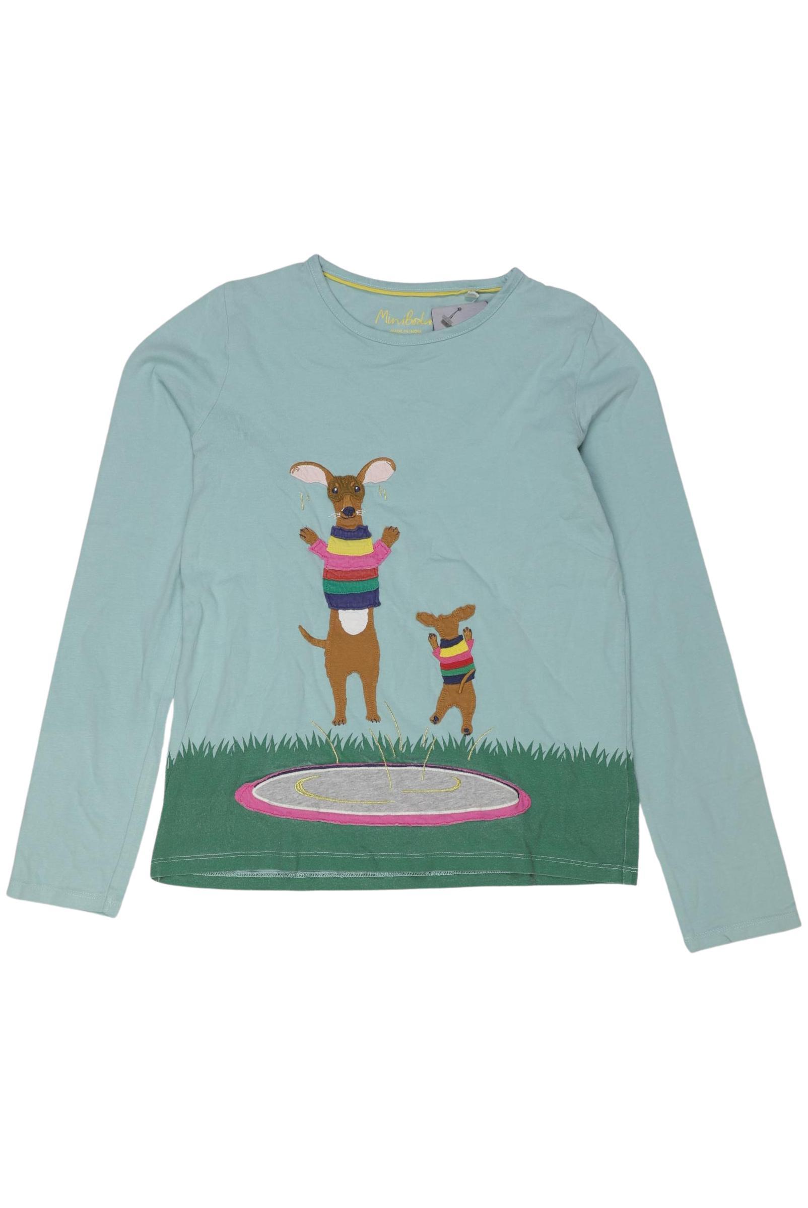 

Mini Boden Mädchen Langarmshirt, hellblau, Gr. 152