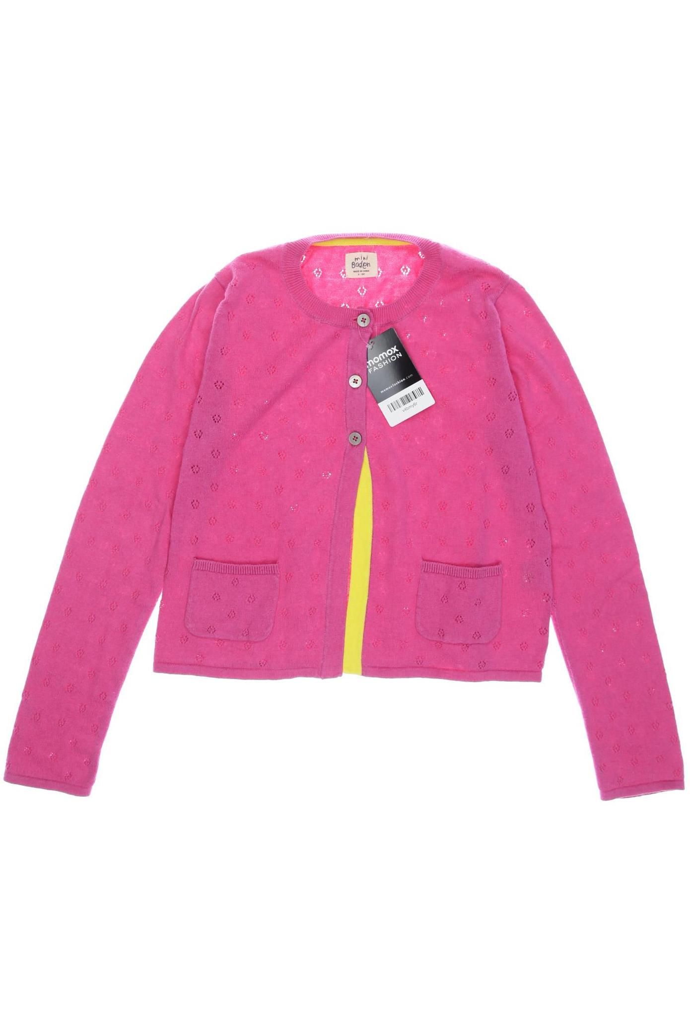 

Mini Boden Damen Strickjacke, pink, Gr. 140