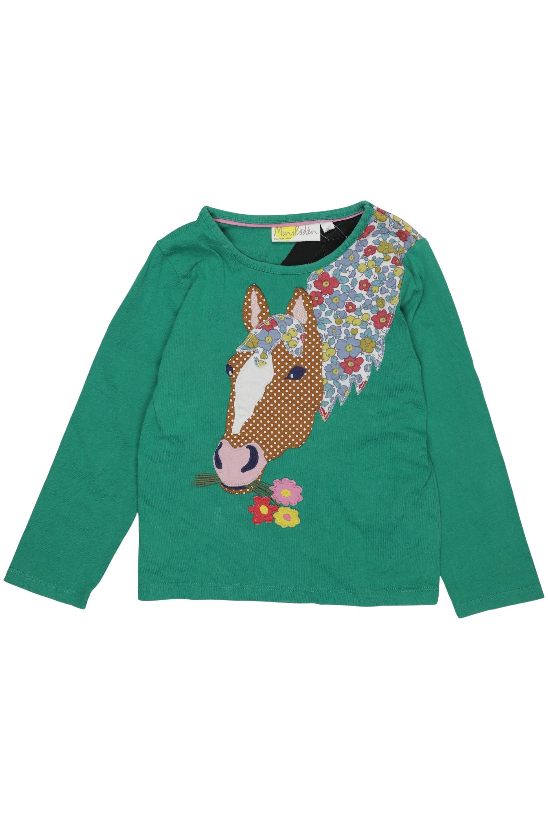 

Mini Boden Damen Langarmshirt, grün, Gr. 110