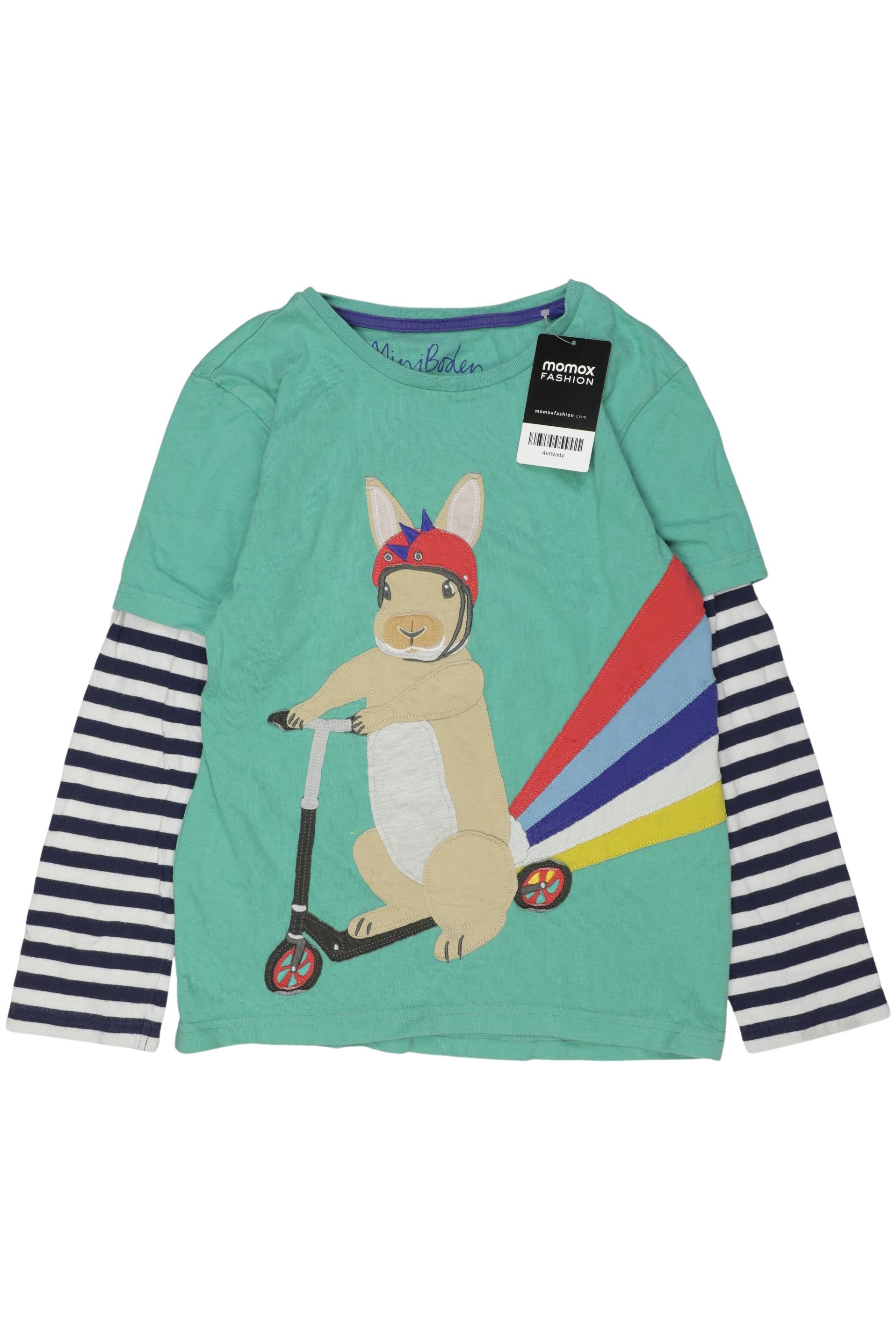 

Mini Boden Mädchen Langarmshirt, grün, Gr. 134