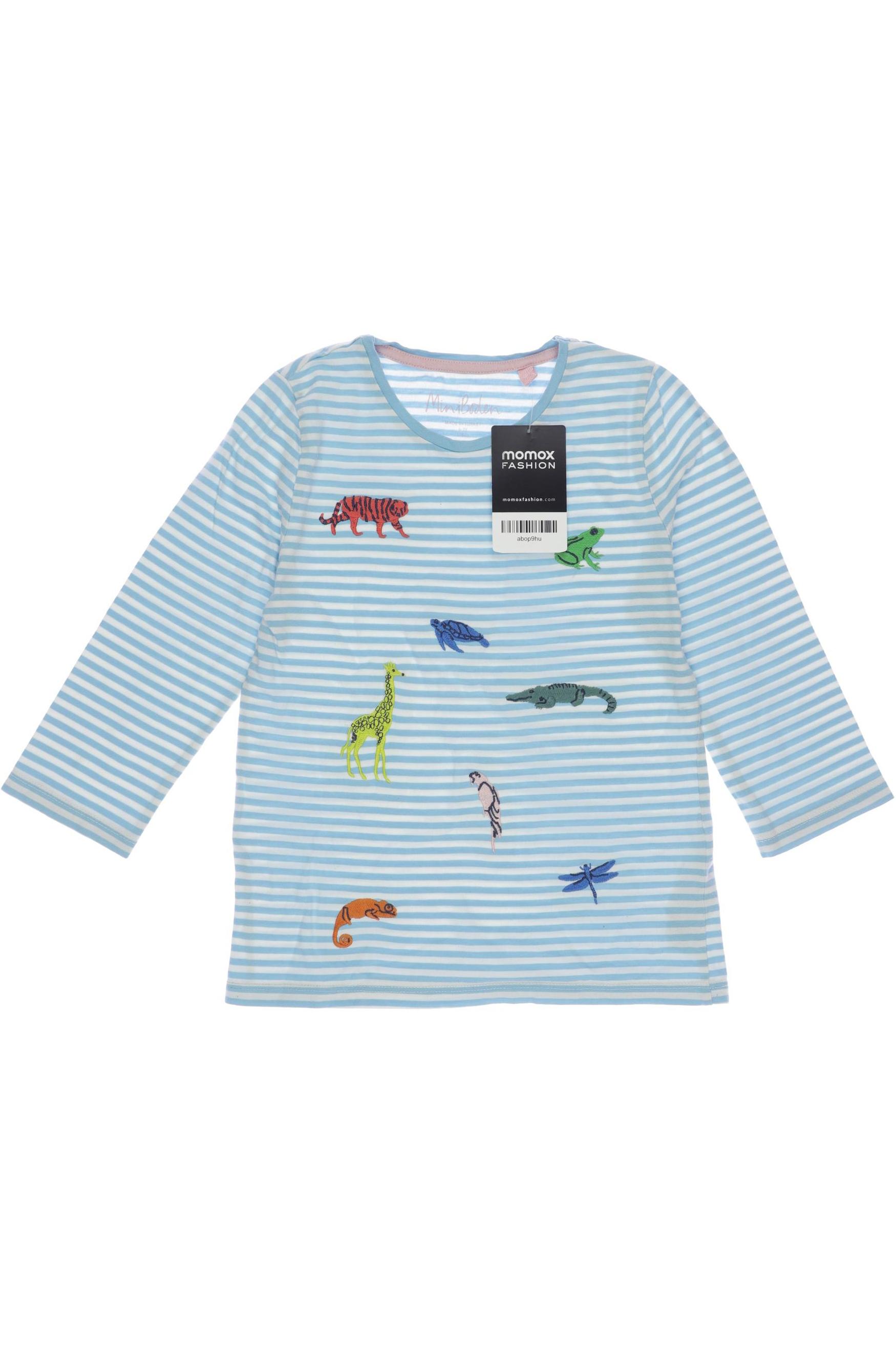 

Mini Boden Damen Langarmshirt, hellblau, Gr. 122