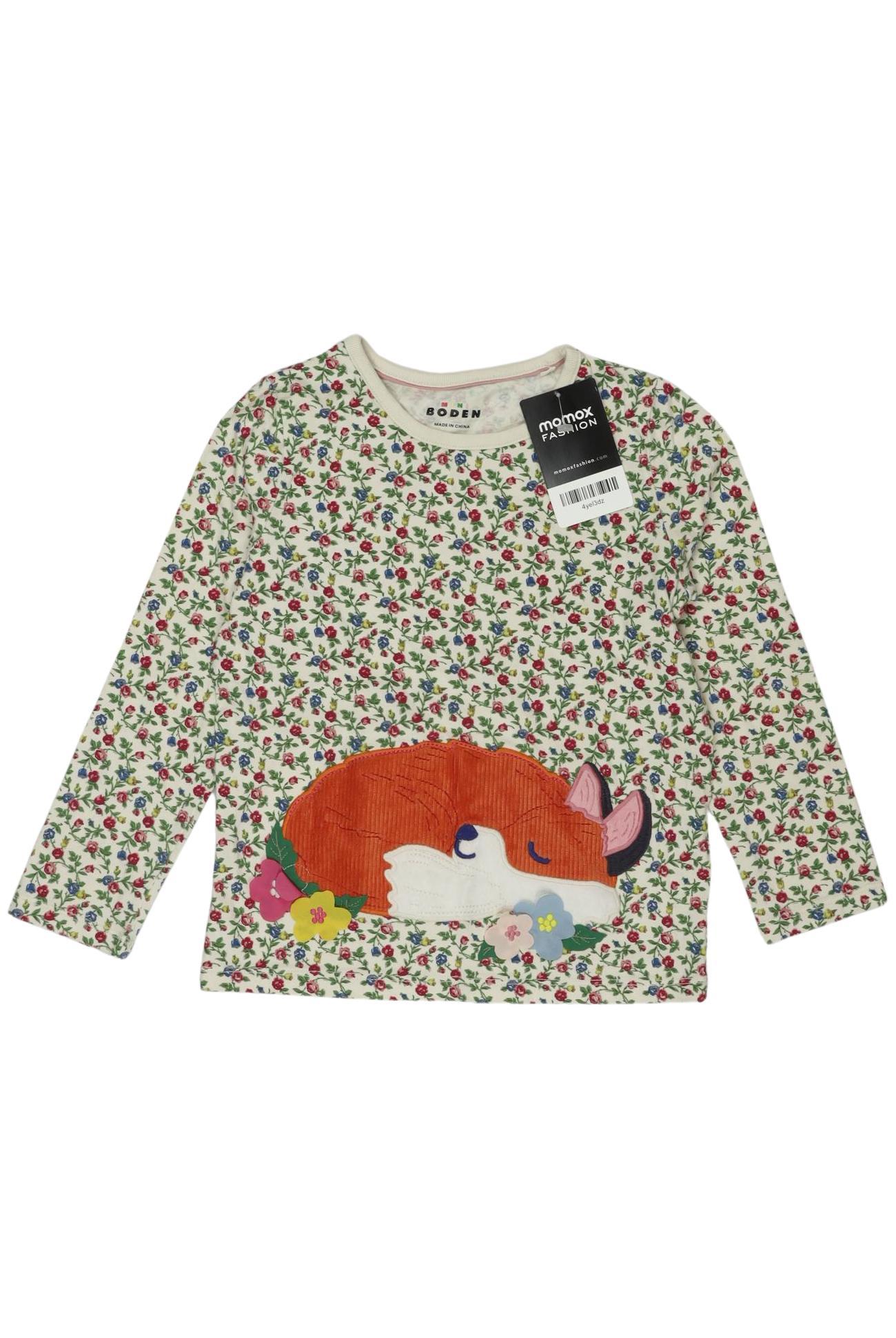 

Mini Boden Mädchen Langarmshirt, cremeweiß, Gr. 116