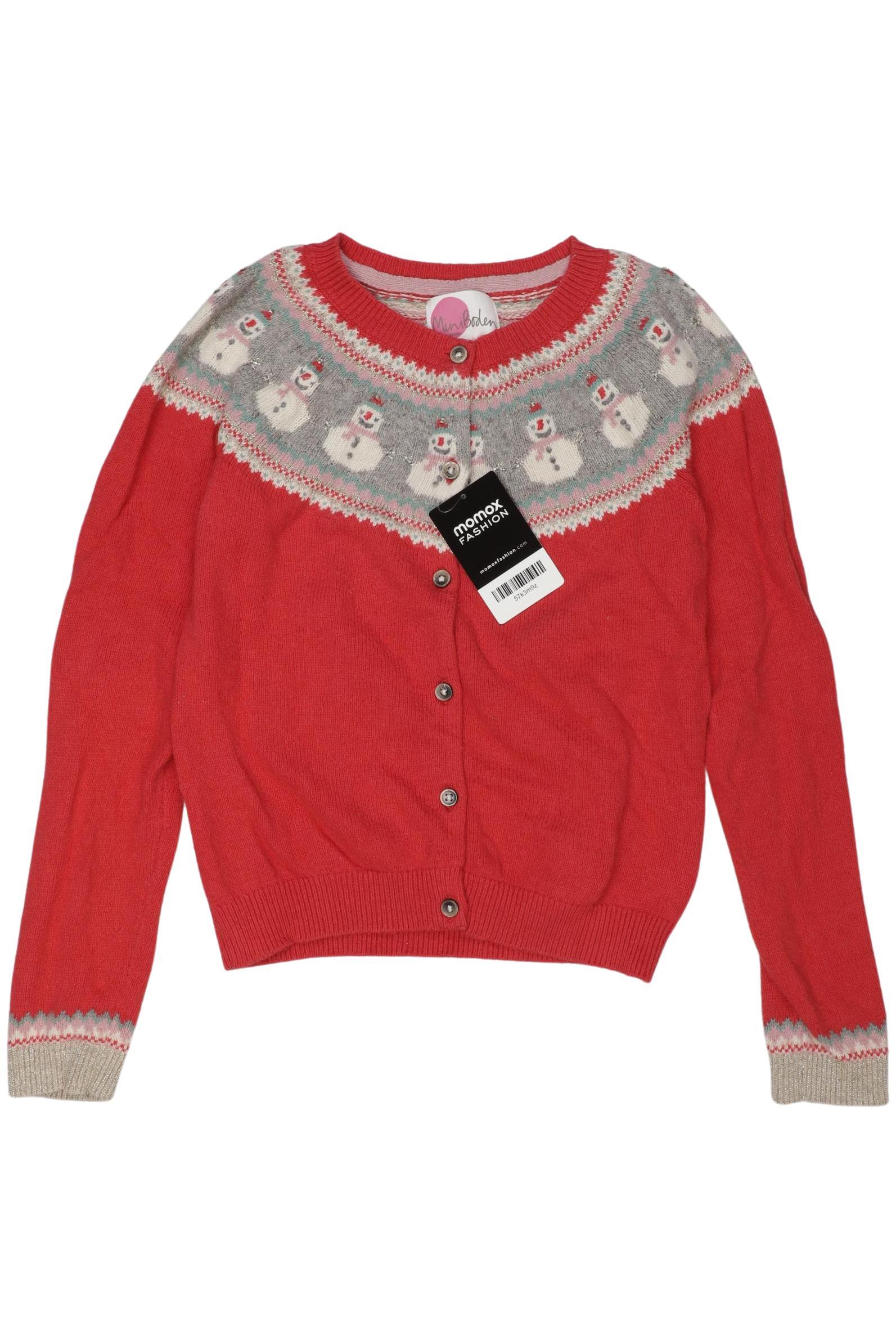 

Mini Boden Mädchen Strickjacke, rot, Gr. 140