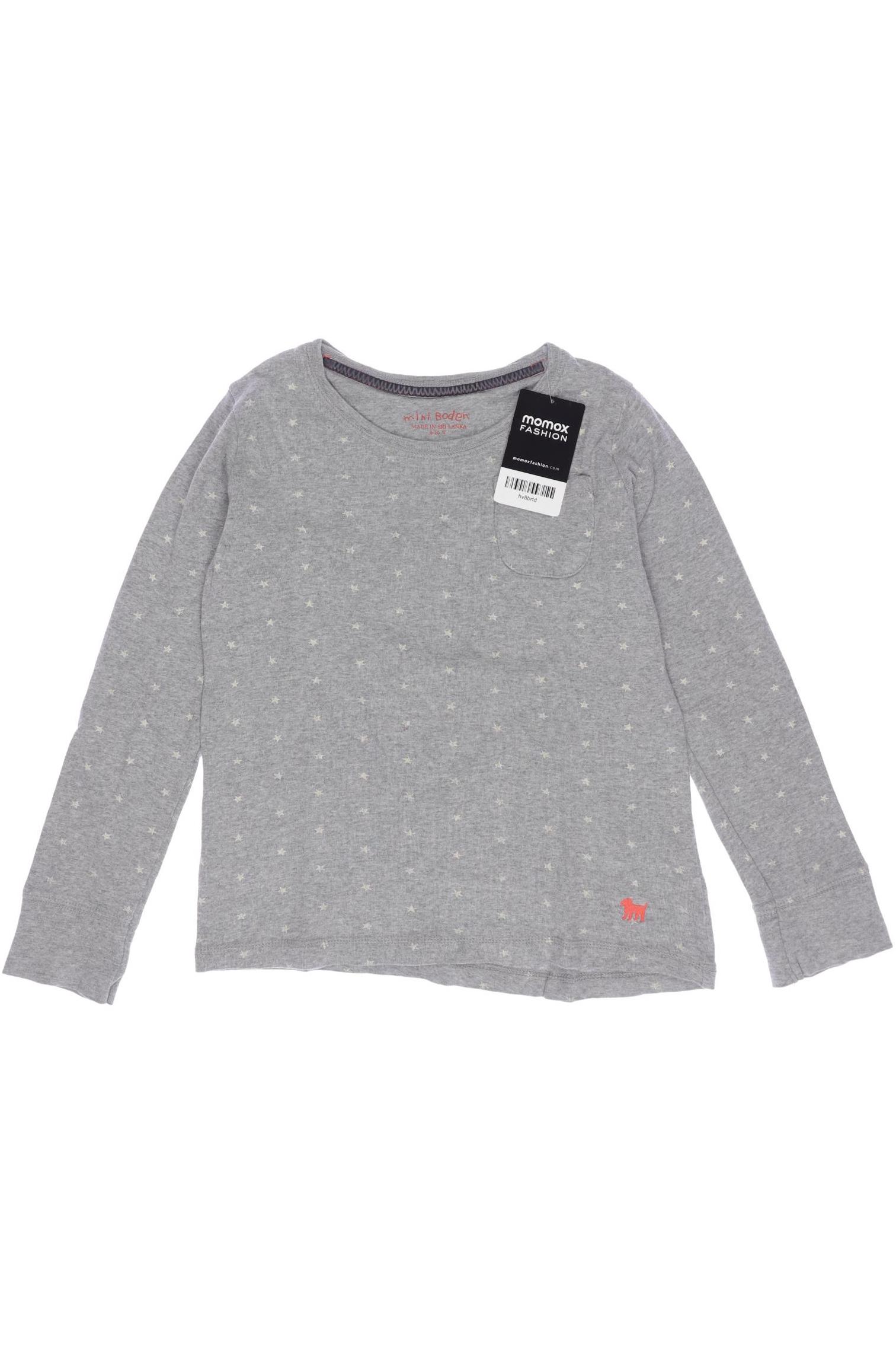 

Mini Boden Damen Langarmshirt, grau, Gr. 140