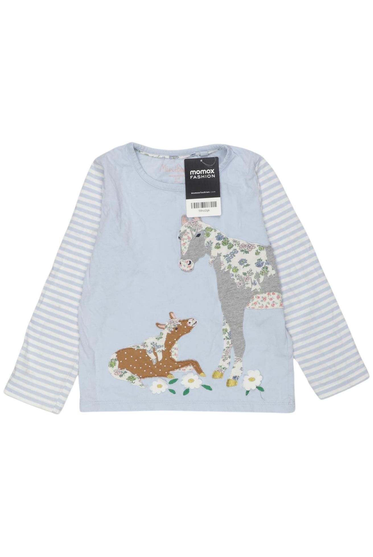 

Mini Boden Mädchen Langarmshirt, hellblau, Gr. 110