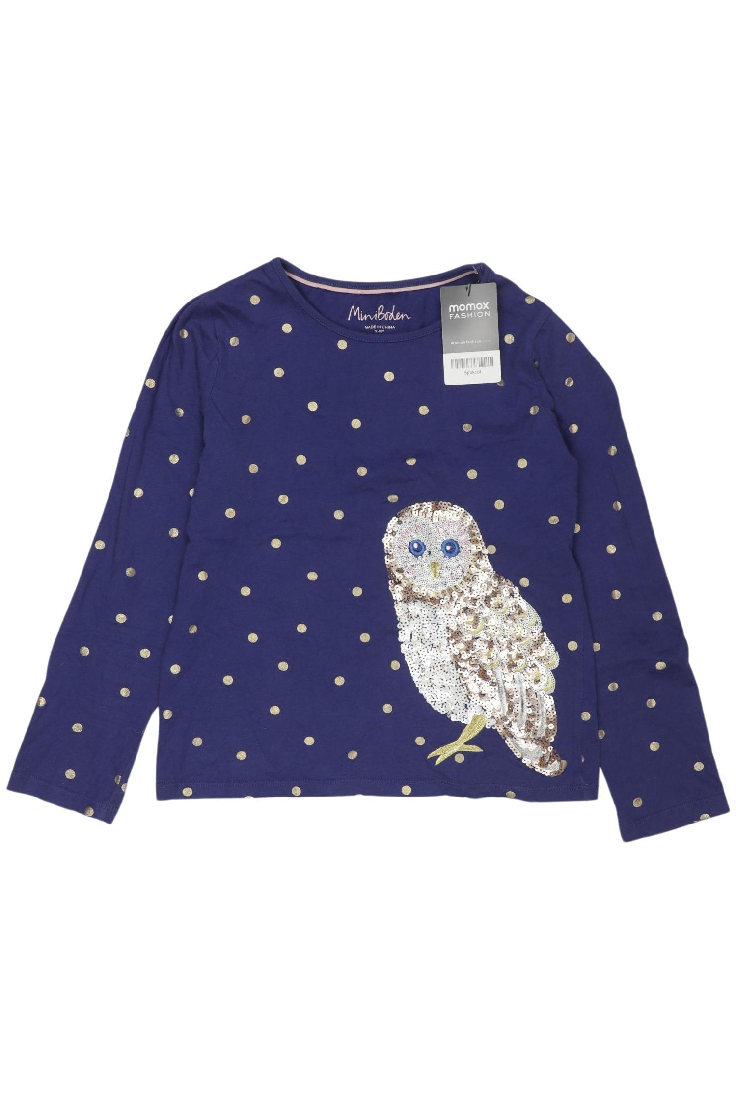 

Mini Boden Damen Langarmshirt, marineblau, Gr. 140