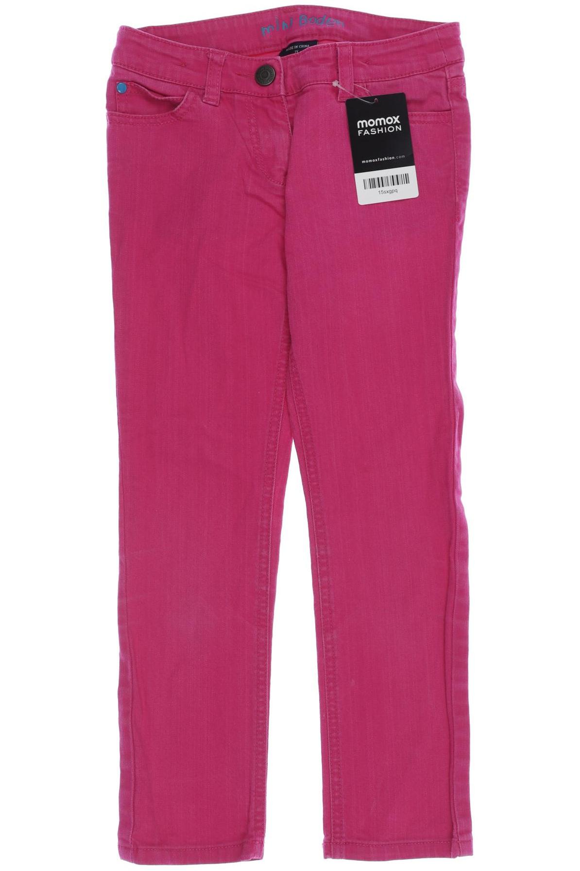 

Mini Boden Damen Jeans, pink, Gr. 128