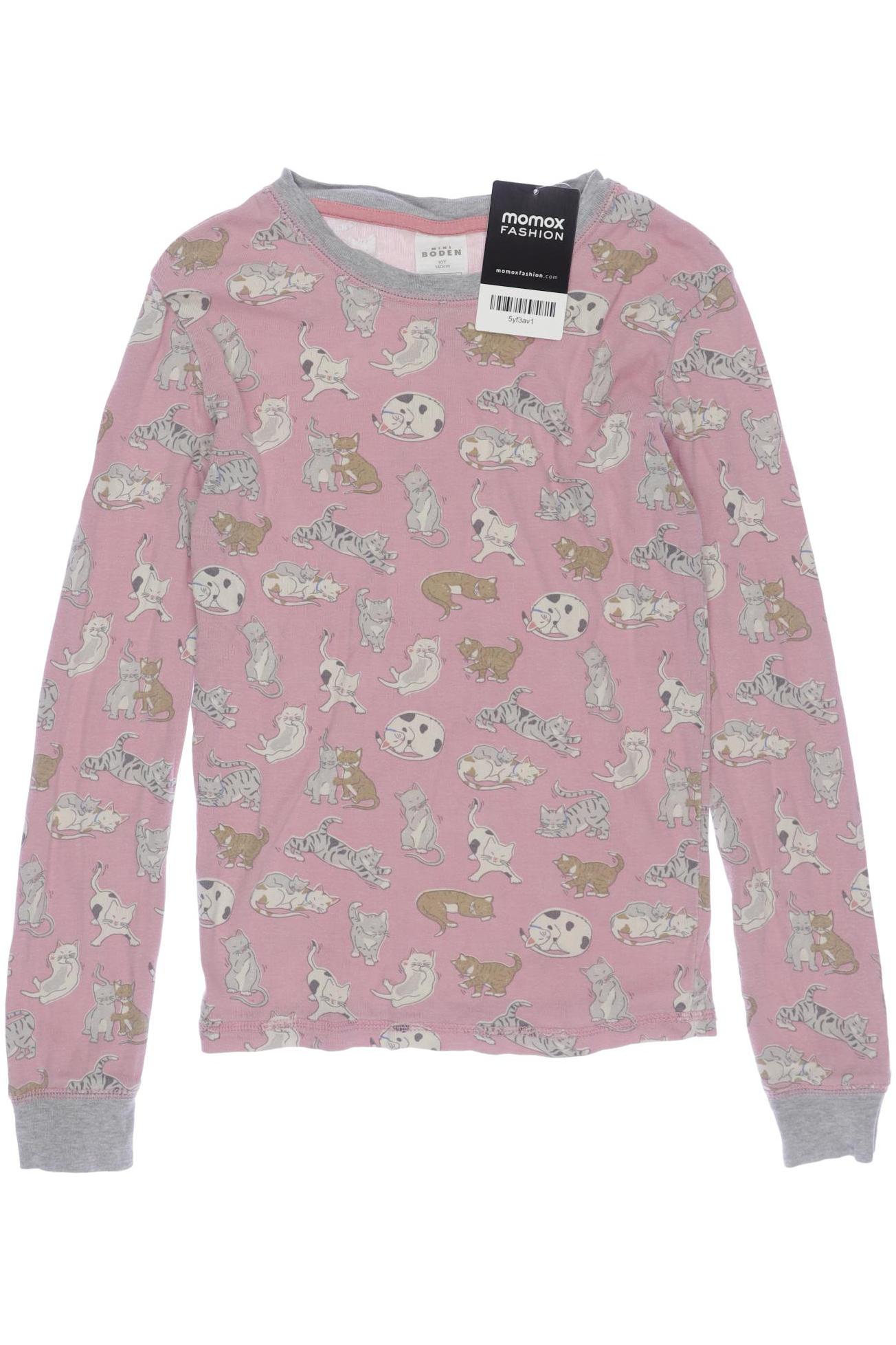 

Mini Boden Damen Langarmshirt, pink, Gr. 140