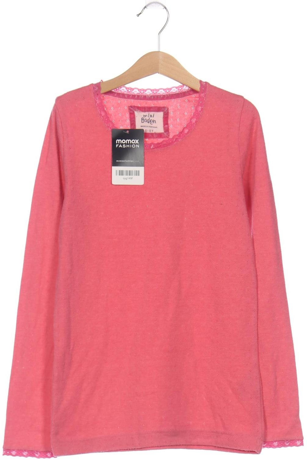 

Mini Boden Mädchen Langarmshirt, pink, Gr. 152