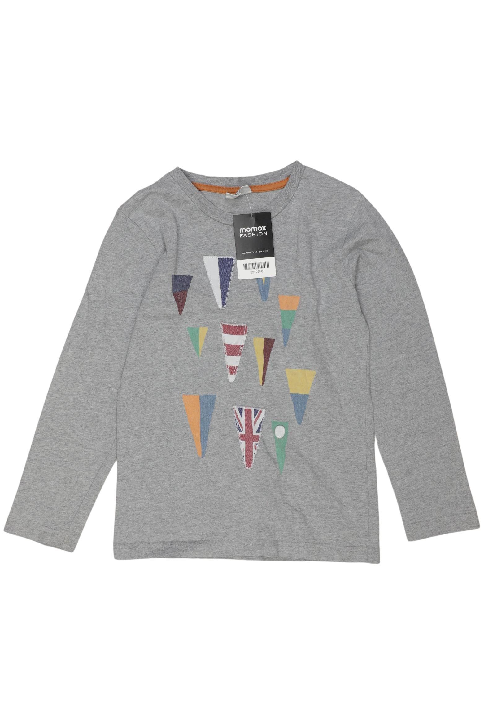 

Mini Boden Mädchen Langarmshirt, grau, Gr. 128