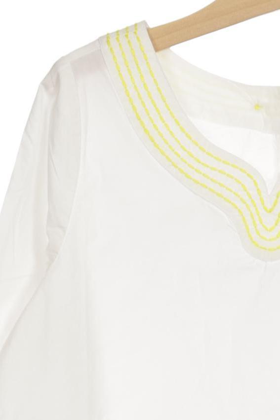 Thumbnail - Mini Boden Mädchen Kleid, weiß, Gr. 122