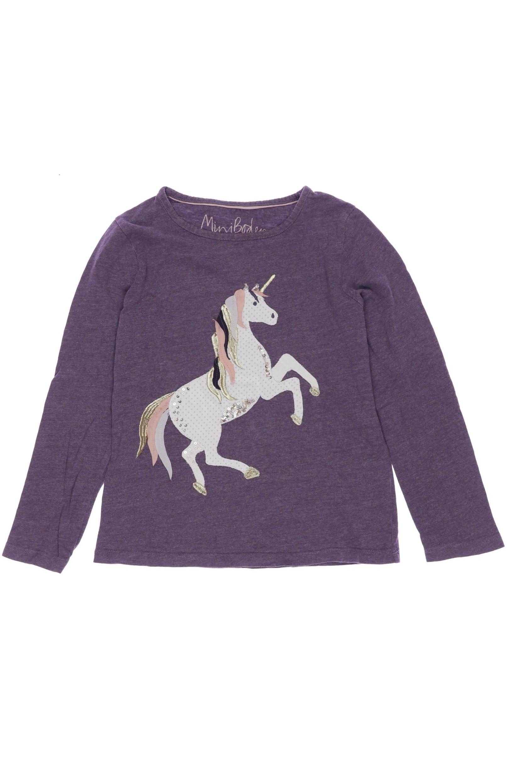 

Mini Boden Damen Langarmshirt, flieder, Gr. 122