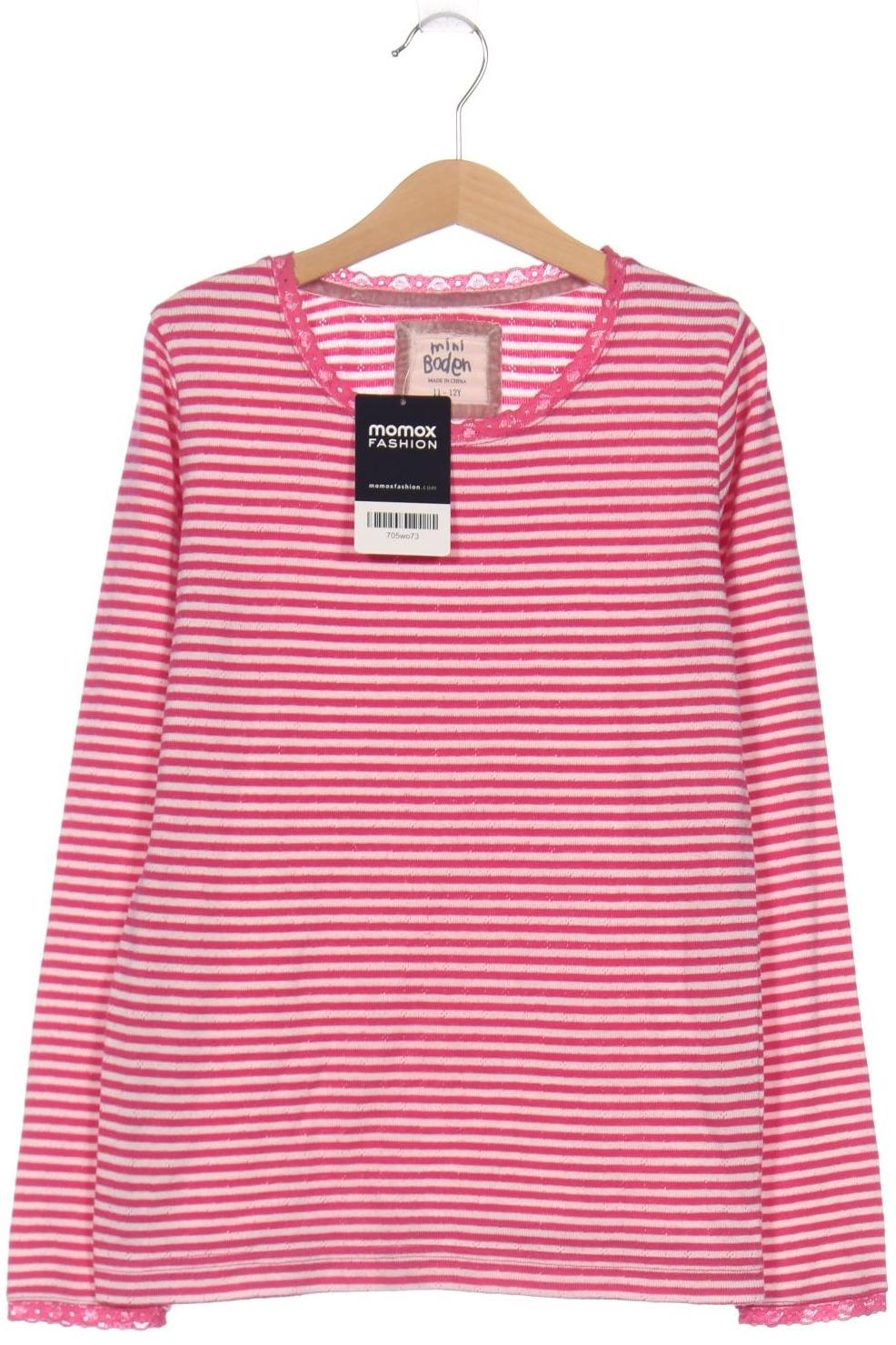 

Mini Boden Damen Langarmshirt, pink, Gr. 152